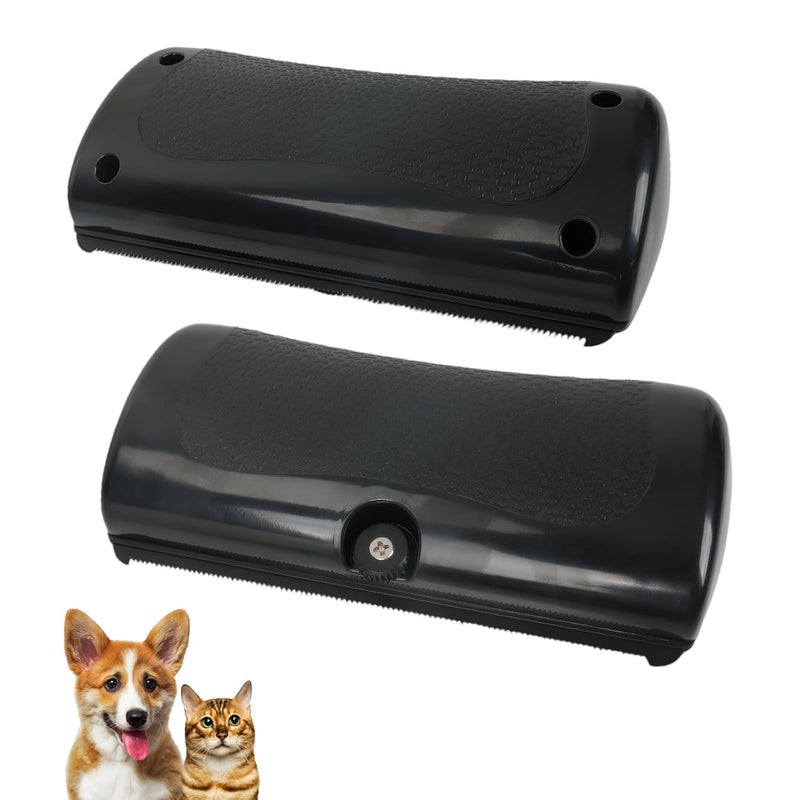 panthra 2 PCS Deshedding Dog Brush, Cat Deshedding Brush, Practical Cat Groomer, Suitable for Tangled Hair and Loose Hair, Ergonomic - Image 1